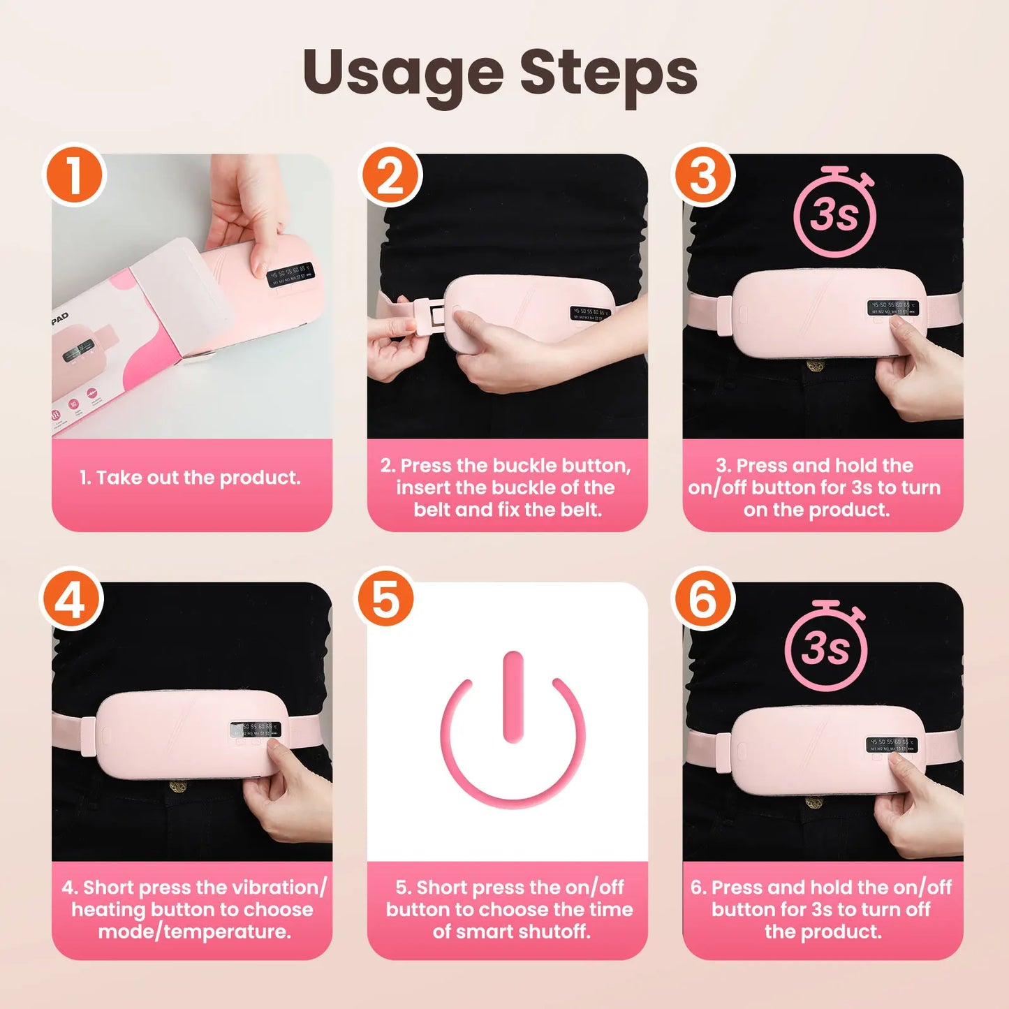 🩸 CrampEase Pro™ Smart Relief for Period Discomfort