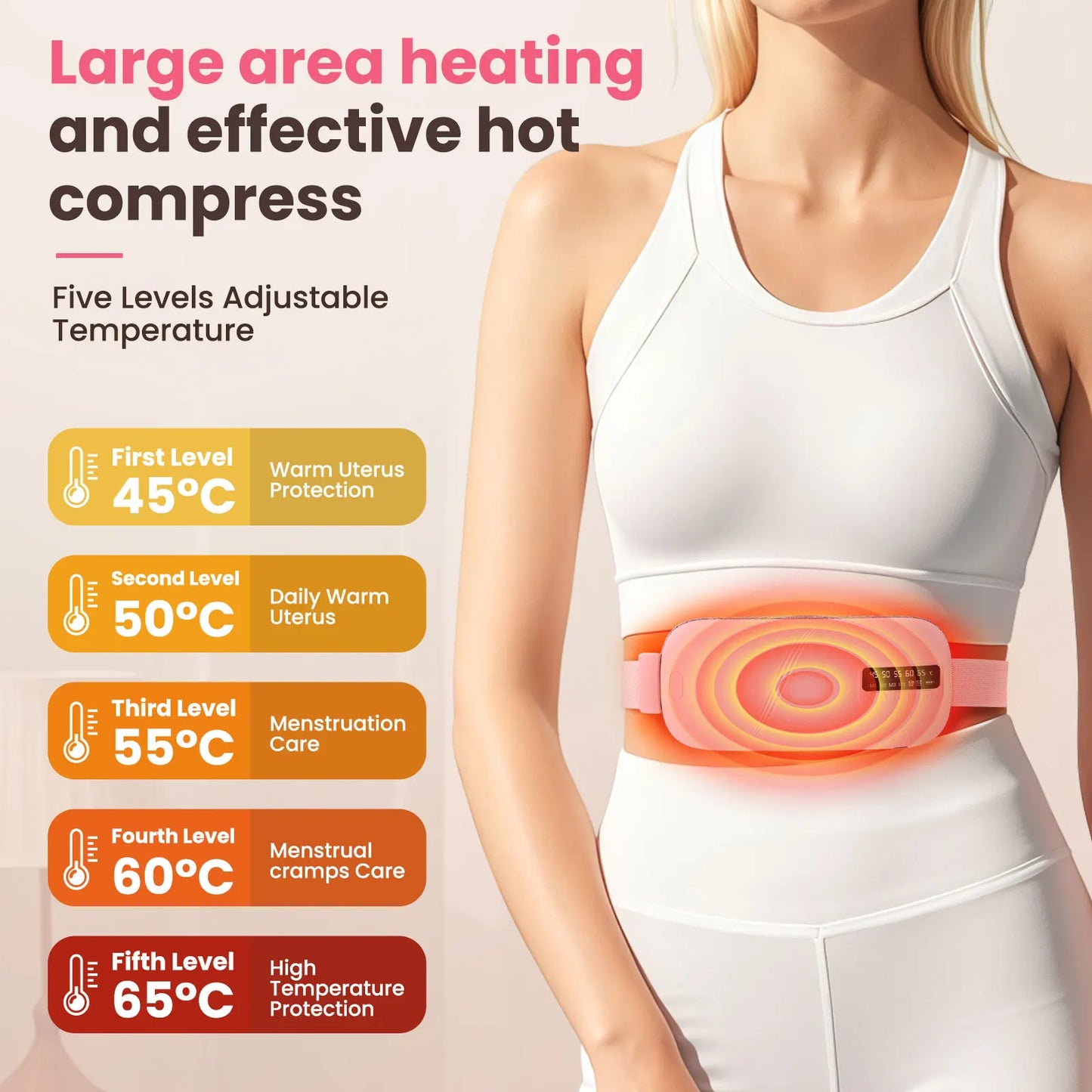 🩸 CrampEase Pro™ Smart Relief for Period Discomfort