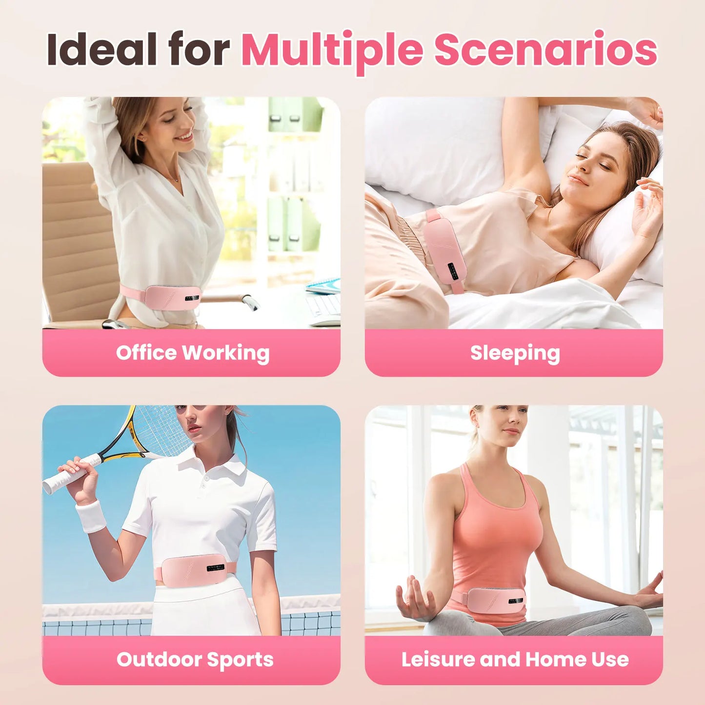🩸 CrampEase Pro™ Smart Relief for Period Discomfort
