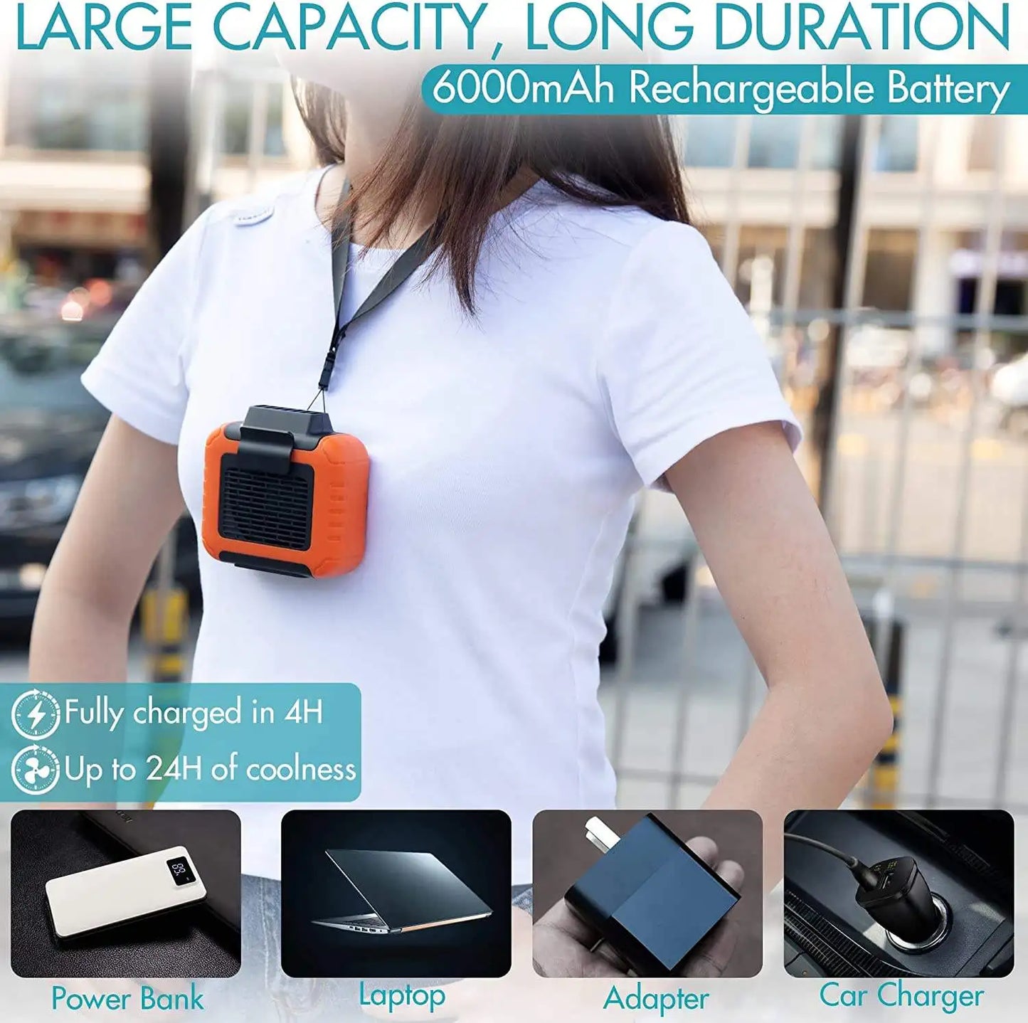 FanGo™ - Portable Waist Clip Fan