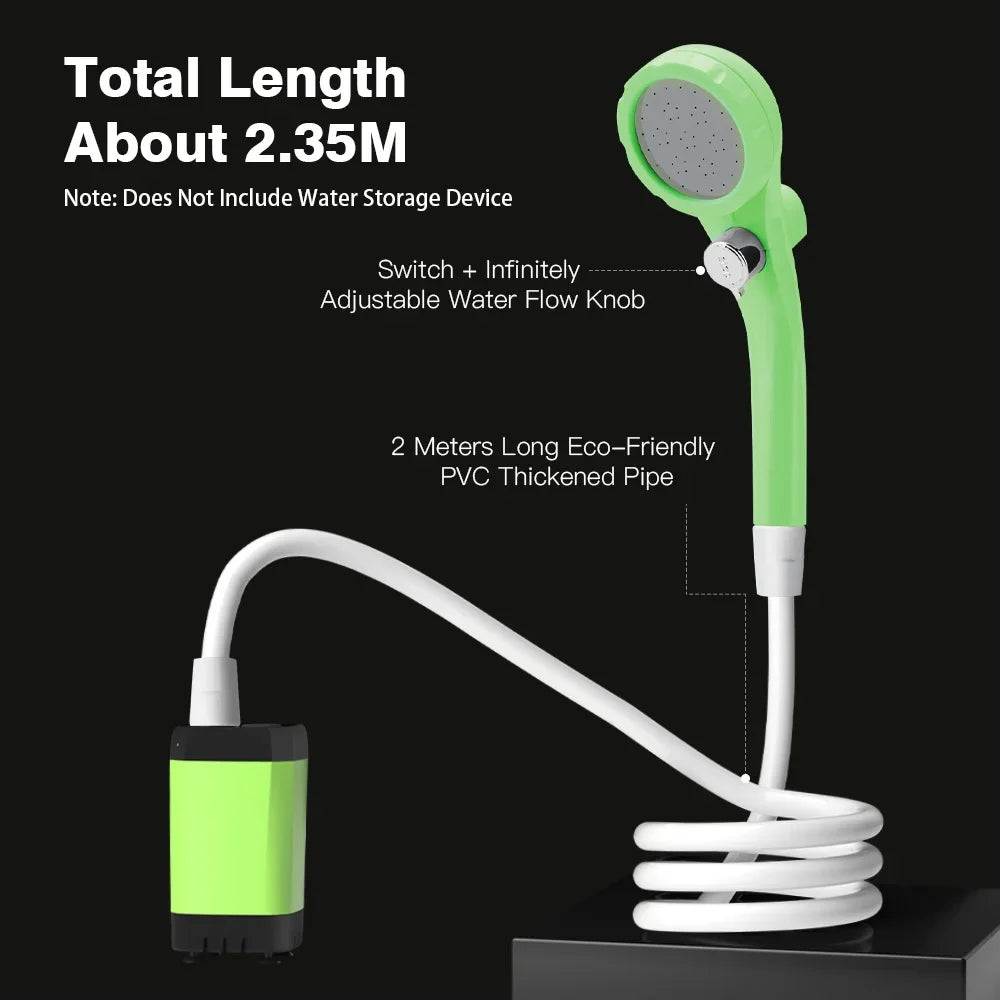 SmartSpray Camp™ Portable Shower