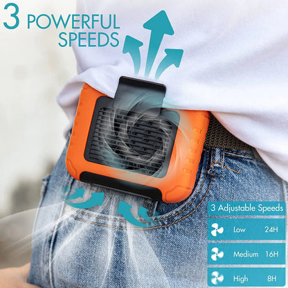FanGo™ - Portable Waist Clip Fan