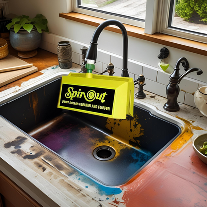 SpinClean Roller Pro™ – Spin-based roller cleaning made simple